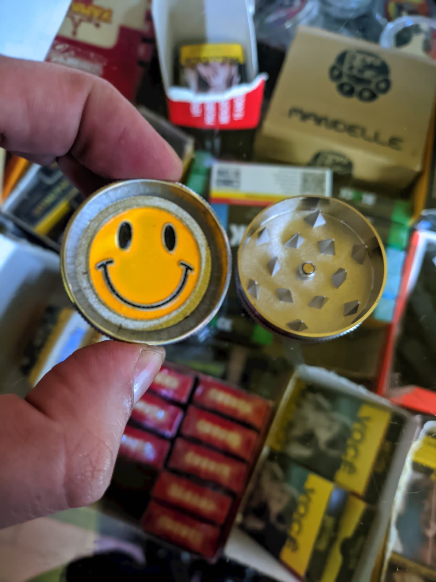 Dichavador Metal Sorriso