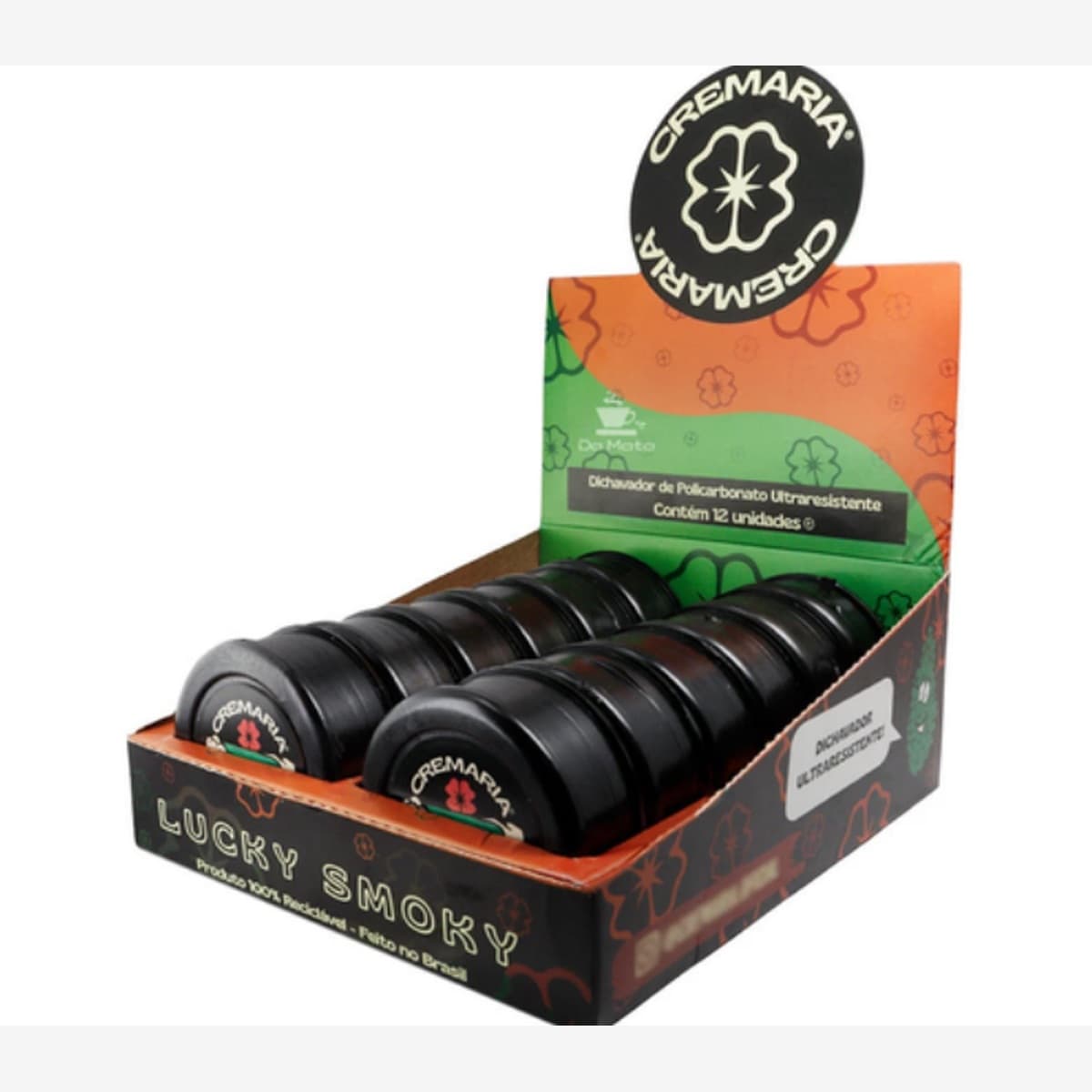 Dichavador Cremaria Lucky Smoky - 12 Unidades