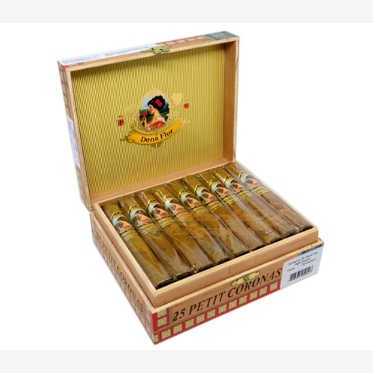 Charuto Dona Flor Petit Coronas - Caixa 25 Unidades
