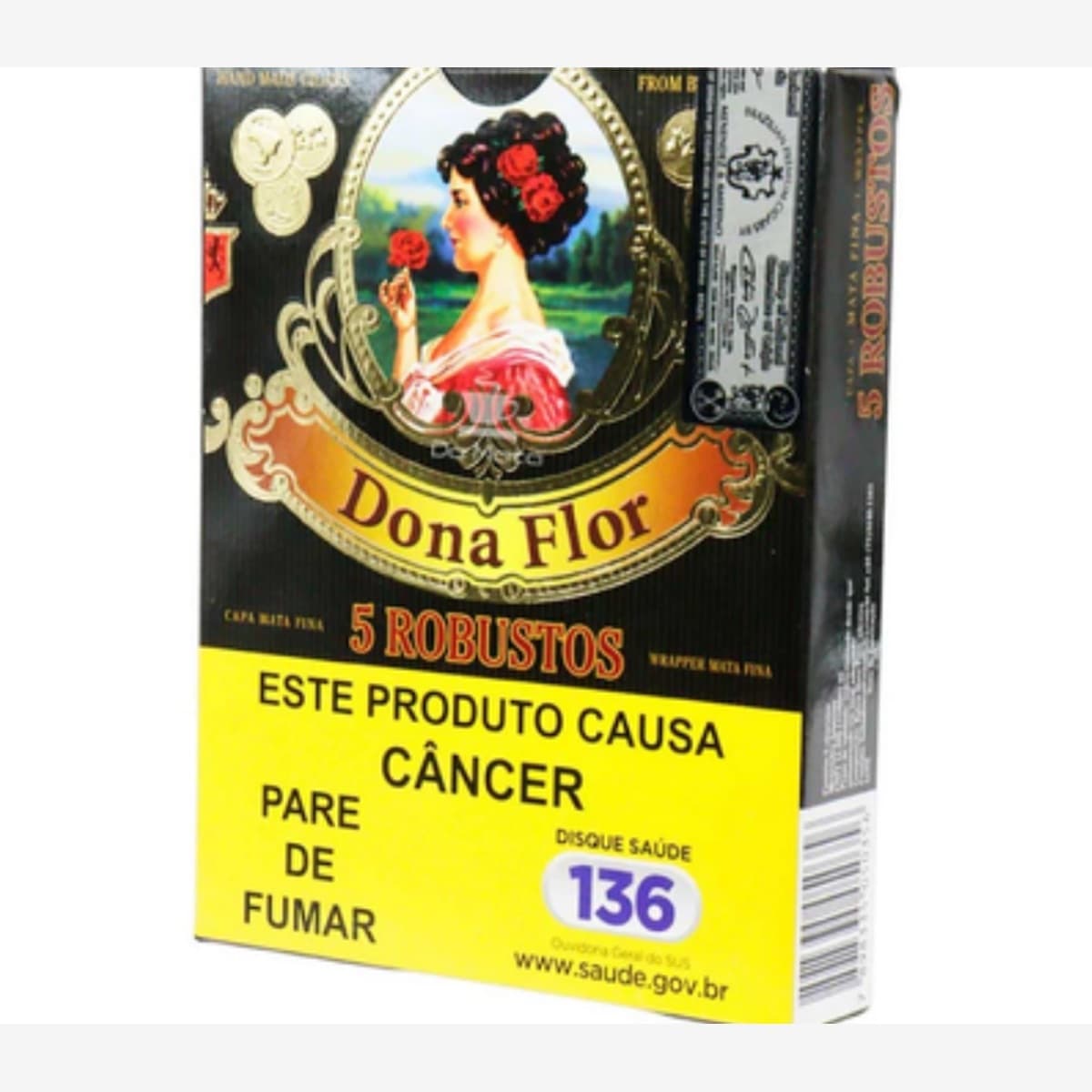 Charuto Dona Flor Robusto - 5 Unidades