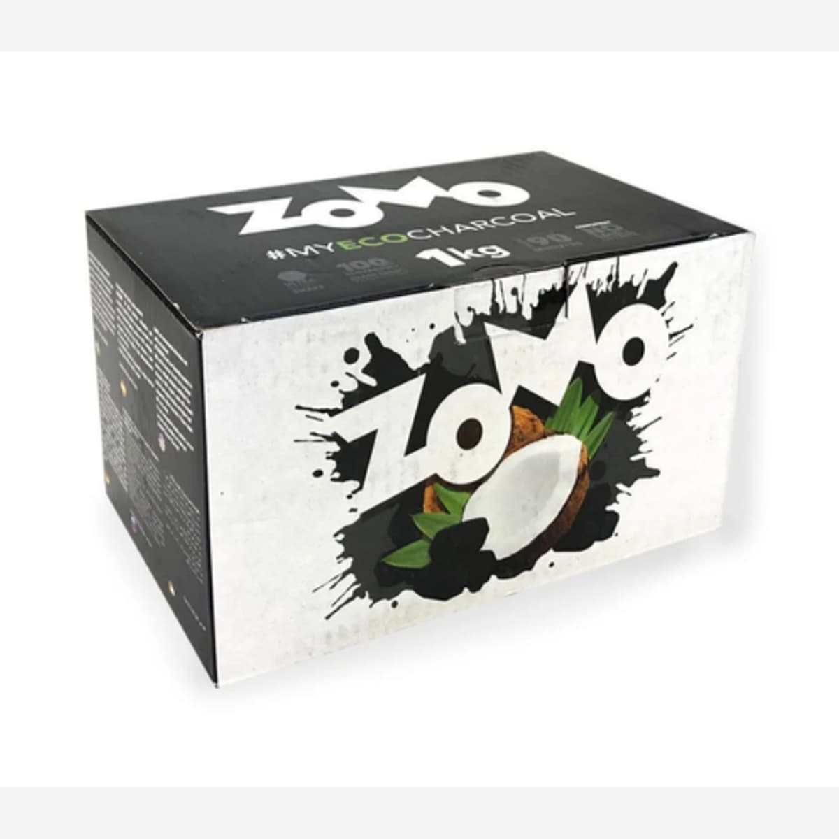 Carvão Zomo Fibra Coco 1 kg