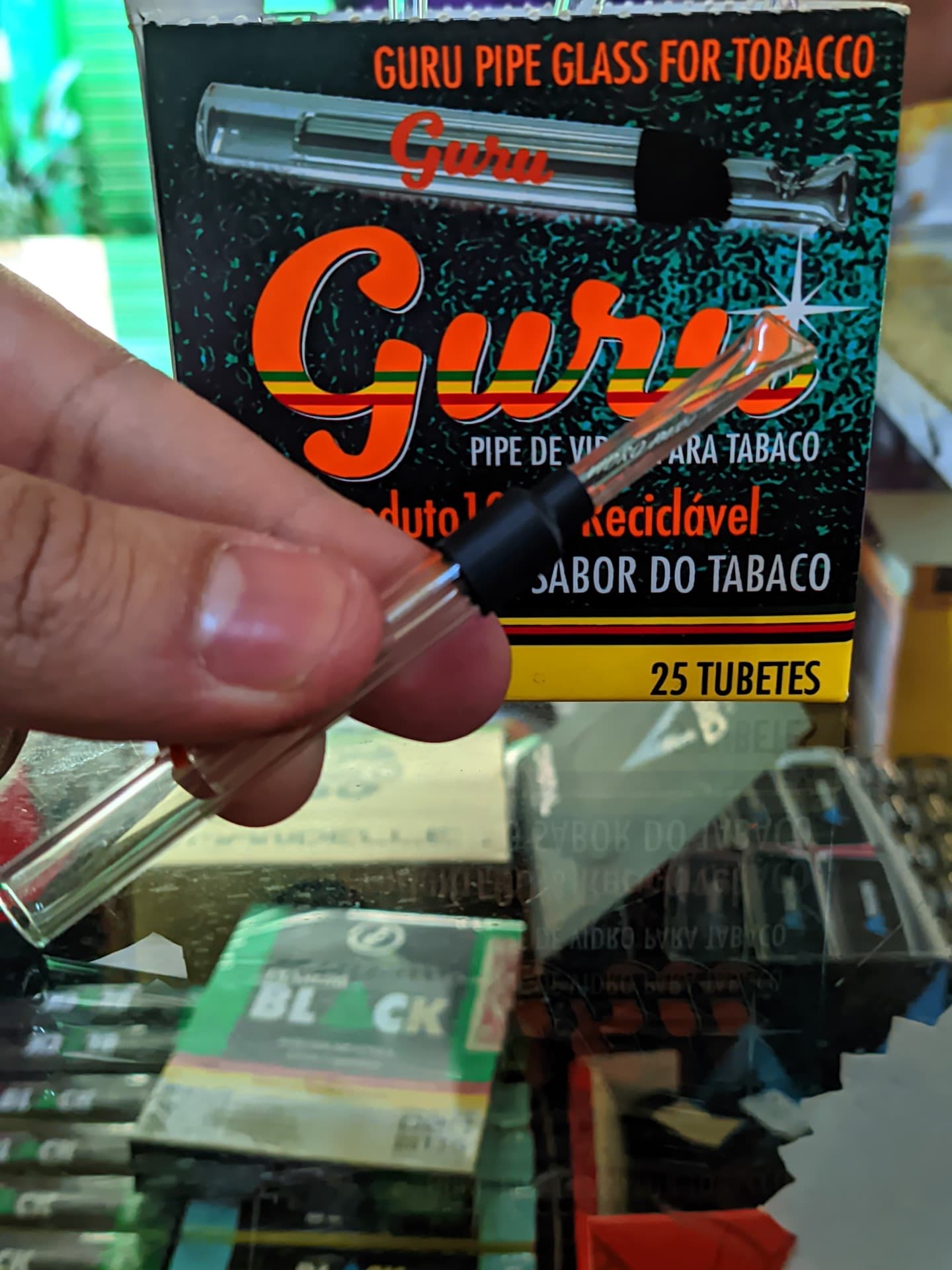 Piteira de Vidro Guru