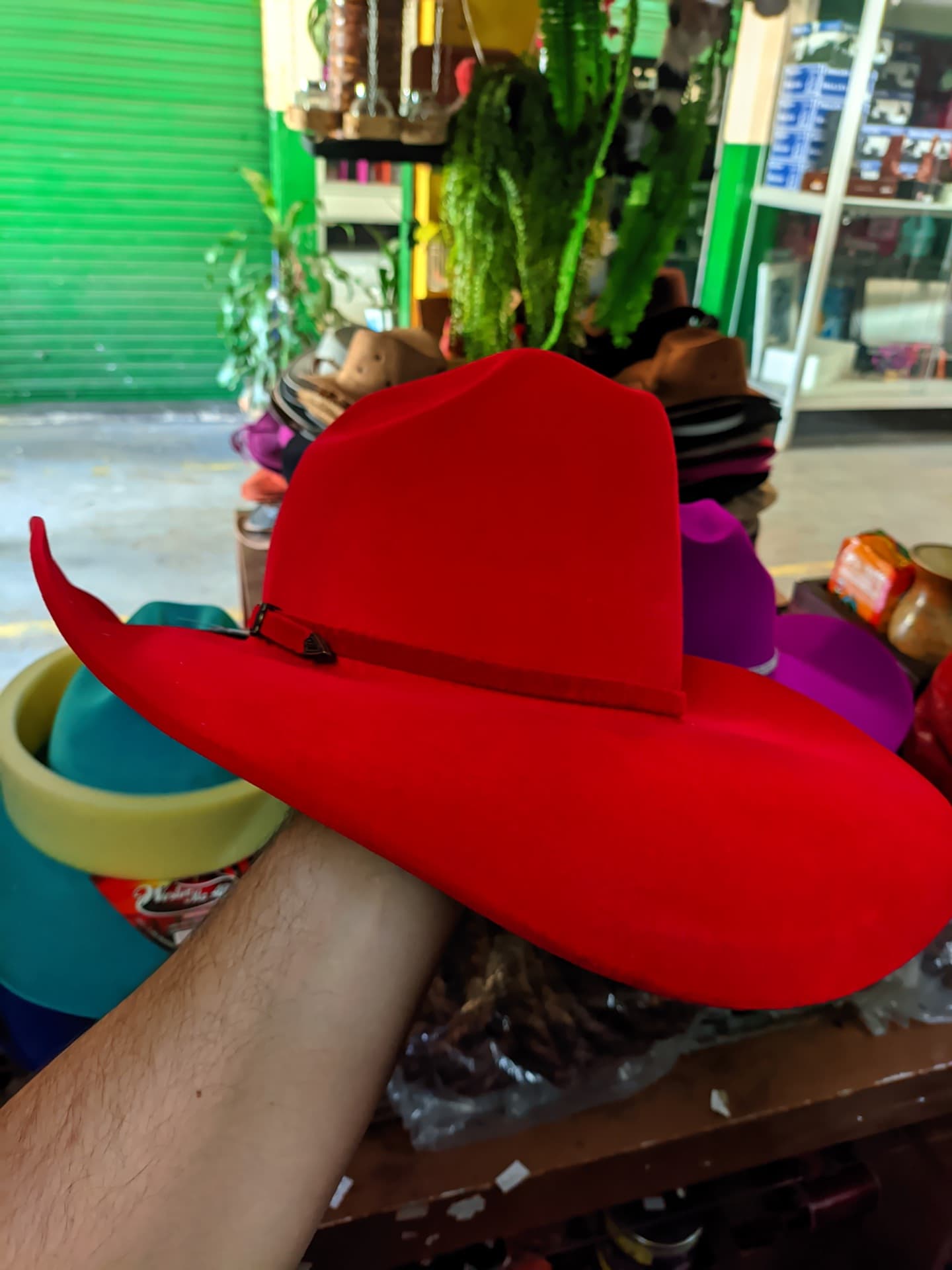 Chapéu Boiadeira Vermelho