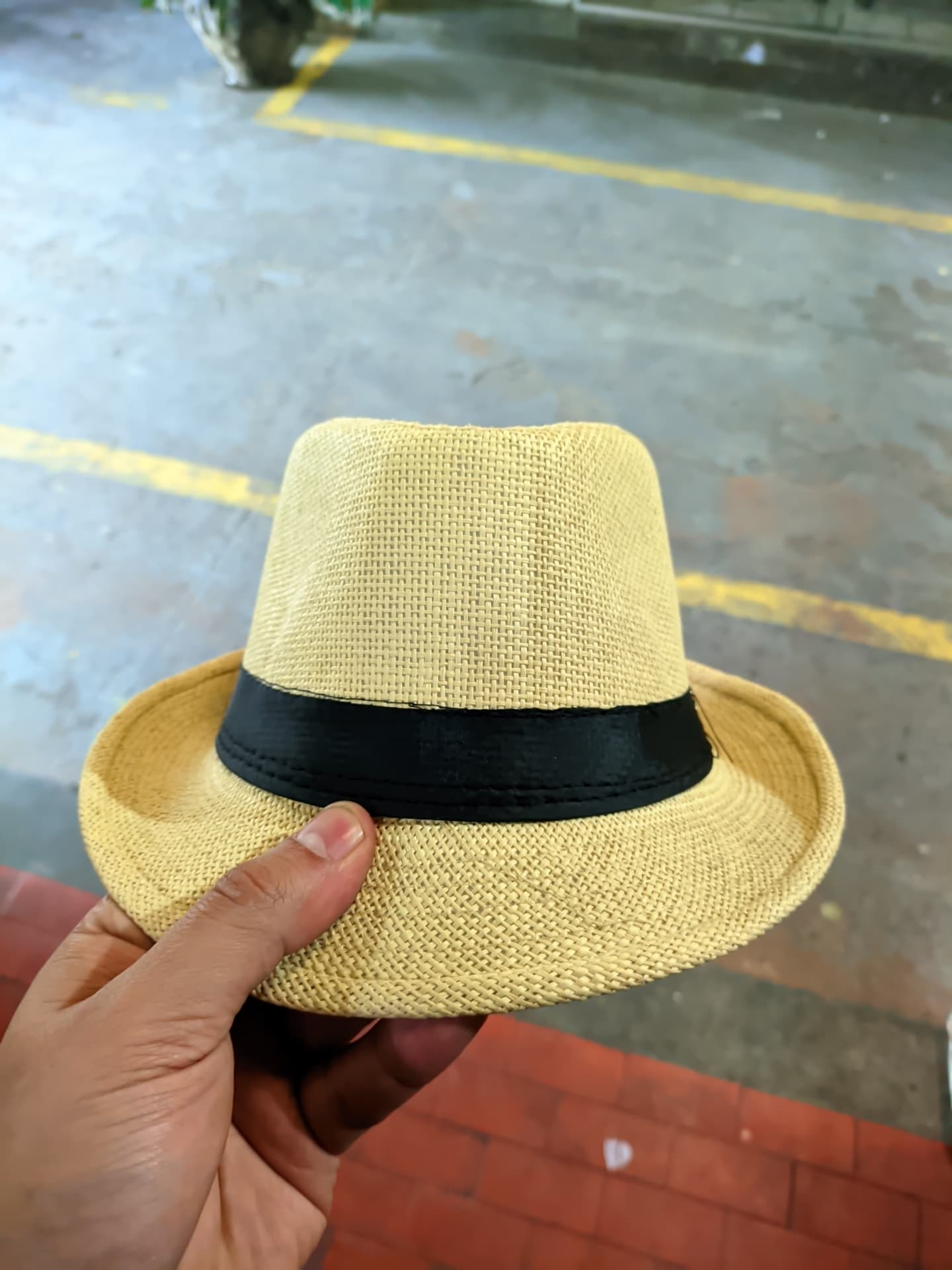 Chapéu Palha Faixa Preta