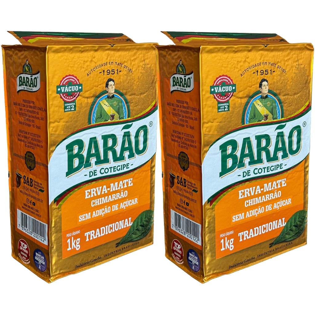 Chimarrão Barão Tradicional 1kg
