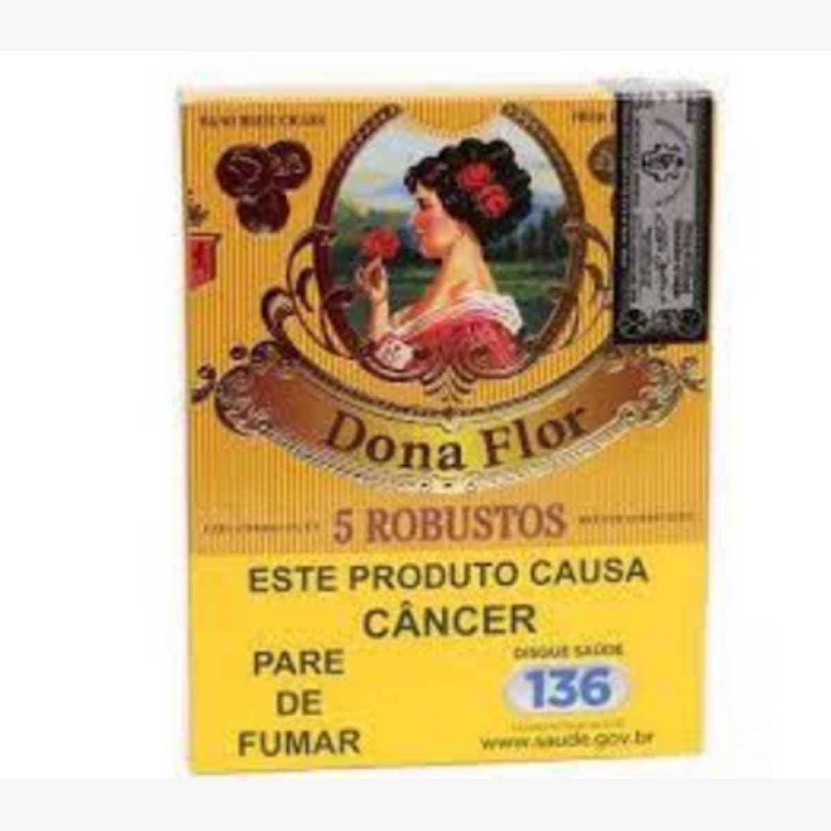Charuto Dona Flor 5 Robustos