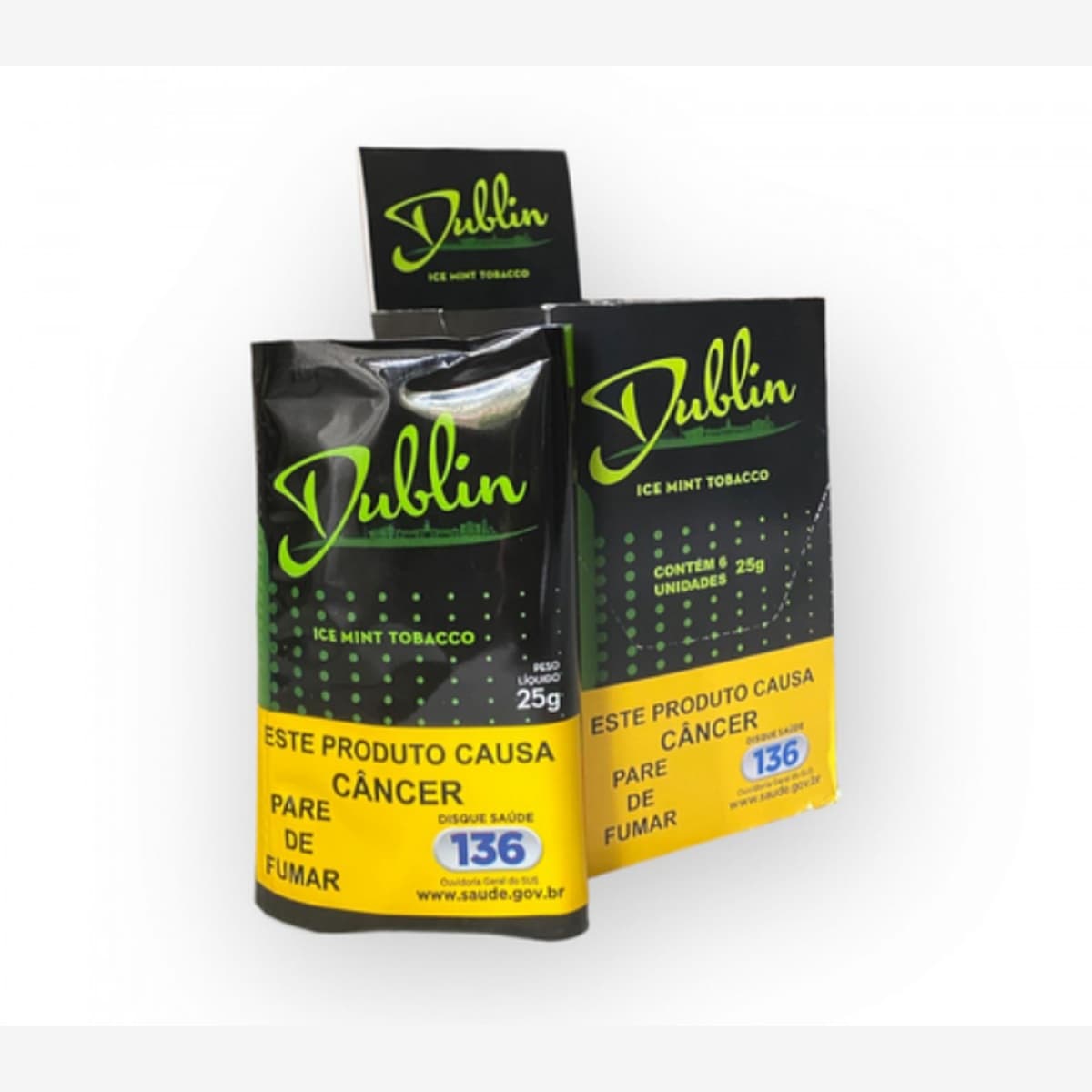 Tabaco Dublin Hortela 6 Pacotes