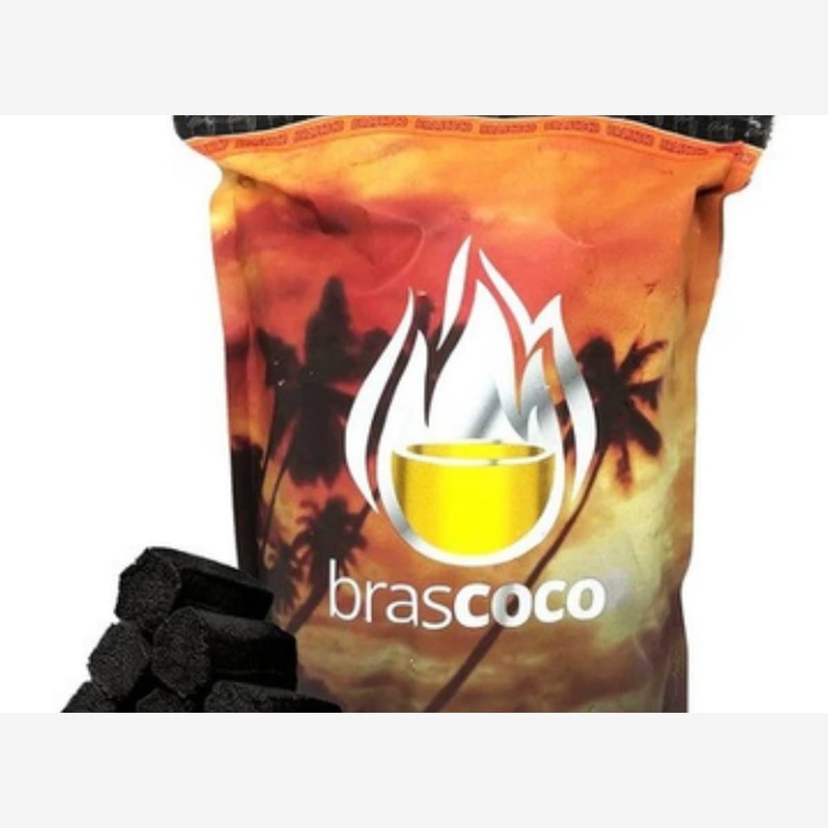 Carvão Brascoco Hexagonal 1 Kg