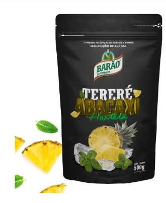 Tereré Barão Abacaxi com Hortelã 500g